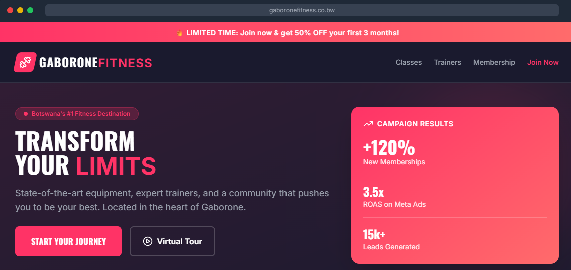 Gaborone Fitness Marketing